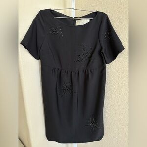 KARTA Firework Embellished Little Black Dress - Size L